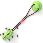 Silicon Dog Tug Toy With Treat Feeder