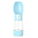 Portable Pet Water Bottle With Treat Container