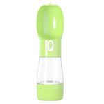 Portable Pet Water Bottle With Treat Container
