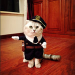Cat or Dog Police Officer Halloween Costume!