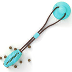 Silicon Dog Tug Toy With Treat Feeder
