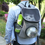 Portable Pet Water Bottle With Treat Container