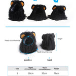 Black Lion Head For Cats or Dogs!